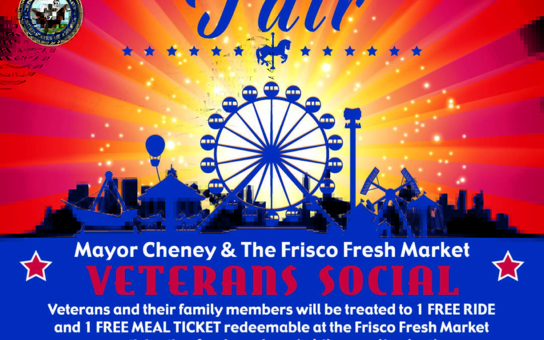 2019 Frisco Veterans Fair flier