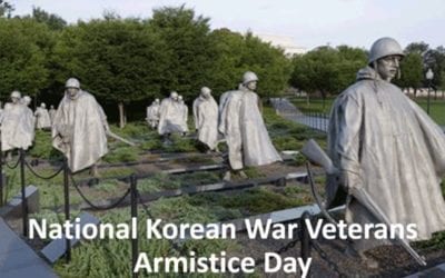 National Korean War Veterans Armistice Day: July 27, 2021
