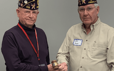 Delbert Parsons Elected Commander  of American Legion Post 178