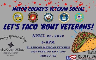 Mayor Cheney’s TACO ‘BOUT Veteran Social
