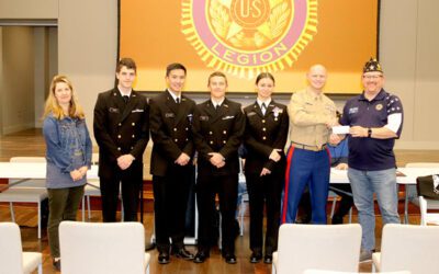 State of the Navy National Defense Cadet Corps  Shared at Post 178 Membership Meeting