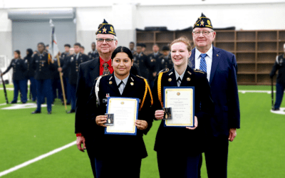American Legion Post 178 Presents Awards at Lake Highlands JROTC Award Ceremony