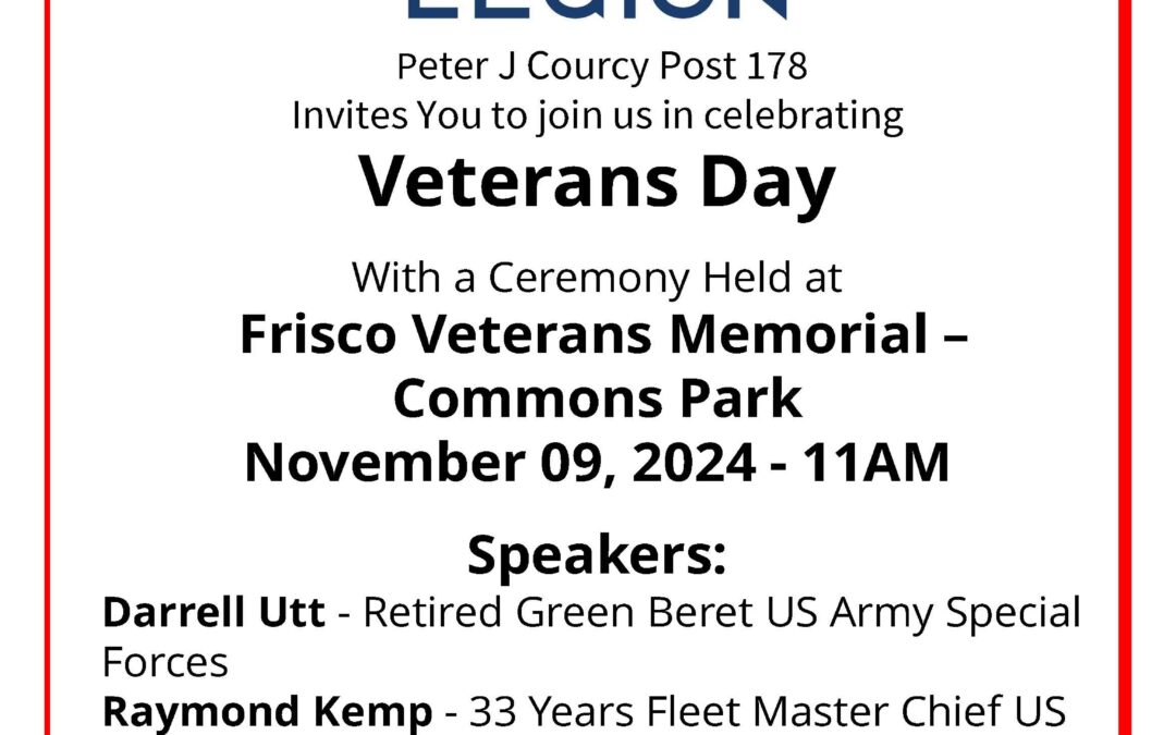 Veterans Day Ceremony