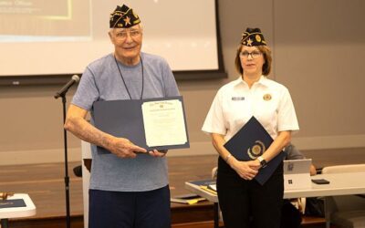 Post 178 Honors Former Finance Officer