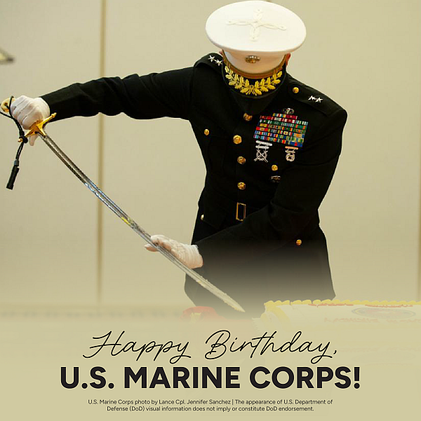 November 10th, 2024 is the US Marine Corps 249th Birthday