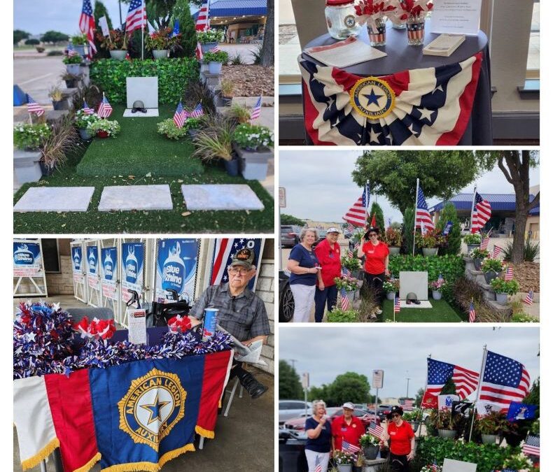 American Legion Auxiliary Unit 178 Distributed Poppies on Memorial Day Weekend